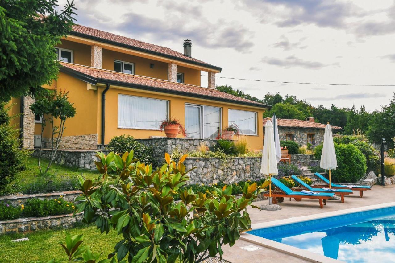 *****Pool House With Beautiful Seaview,Big Garden And Old Tavern***** Rijeka Buitenkant foto