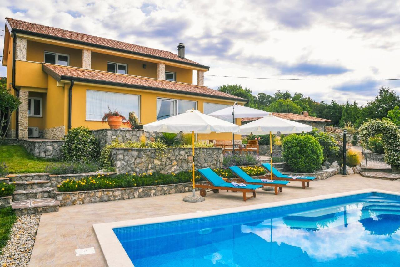 *****Pool House With Beautiful Seaview,Big Garden And Old Tavern***** Rijeka Buitenkant foto