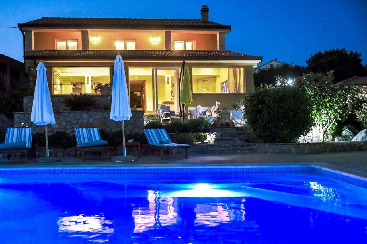 *****Pool House With Beautiful Seaview,Big Garden And Old Tavern***** Rijeka Buitenkant foto