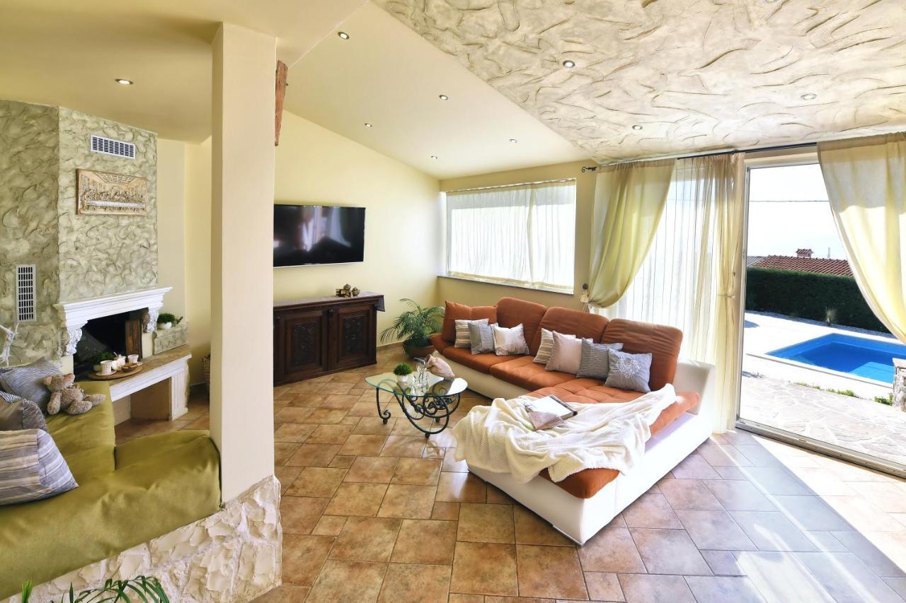 *****Pool House With Beautiful Seaview,Big Garden And Old Tavern***** Rijeka Buitenkant foto