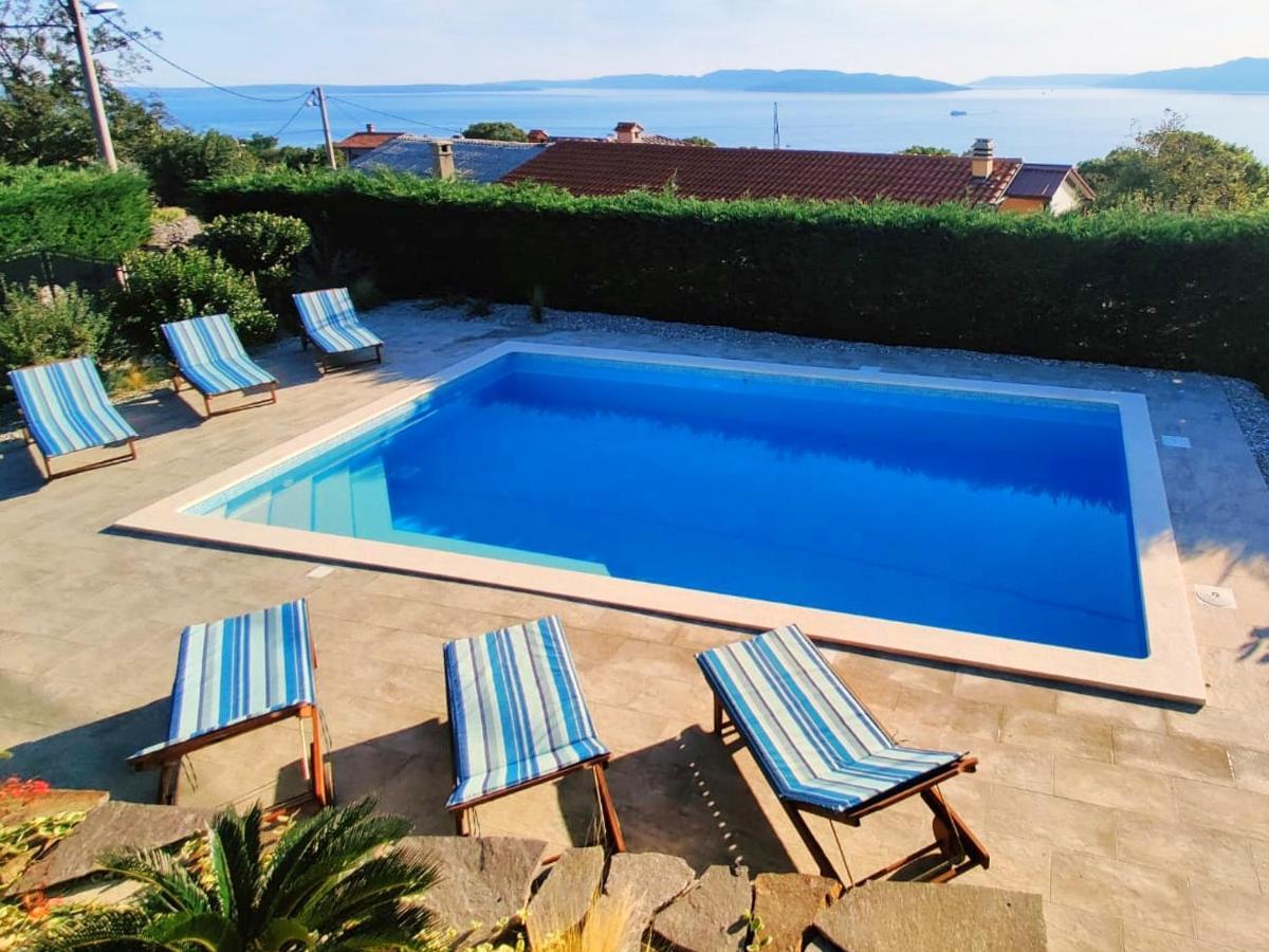 *****Pool House With Beautiful Seaview,Big Garden And Old Tavern***** Rijeka Buitenkant foto