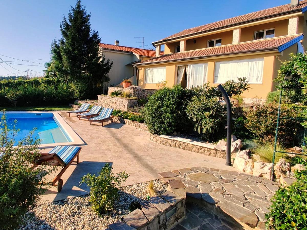 *****Pool House With Beautiful Seaview,Big Garden And Old Tavern***** Rijeka Buitenkant foto